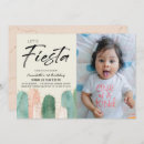 Search for fiesta 1st birthday invitations Modern