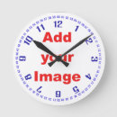 Search for numbers template clocks Bedroom