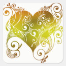 Search for heart tattoo stickers Tribal