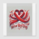 Search for aids awareness cards Red