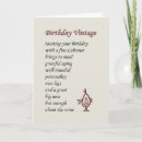 Search for funny vintage birthday cards Wine