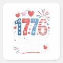 Search for red and blue sparkles stickers 4th of july