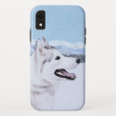 Search for siberian husky iphone cases White