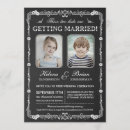 Search for school wedding invitations Chalkboard