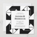 Search for pop art wedding invitations Geometric