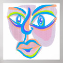 Search for abstract face art Modern