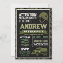 Search for military camo invitations Boot camp
