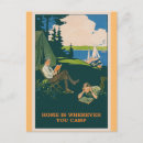 Search for vintage camp postcards Nature