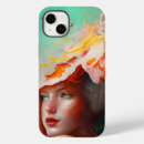 Search for red hair iphone cases Abstract