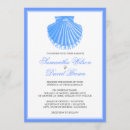 Search for vintage beach wedding invitations Blue