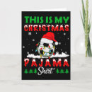 Search for pajamas christmas cards Funny