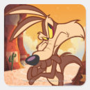 Search for looney tunes show stickers Wile e coyote