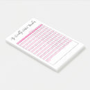 Search for tracker post it notes Pink
