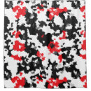 Search for black white and red shower curtains Modern