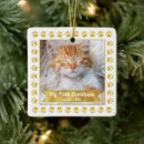 Search for kittens first christmas tree decorations Pet