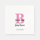 Search for baby shower napkins Girly