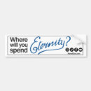 Search for eternity bumper stickers Gospel