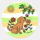 Search for red labrador stickers Fox red lab