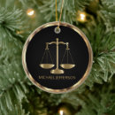 Search for scales of justice christmas tree decorations Attorney at law