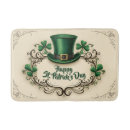 Search for st patricks day bath mats Lucky clover