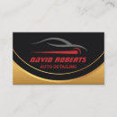 Search for black and red auto business cards Minimalist