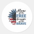 Search for home of the brave stickers Stars and stripes