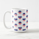 Search for stars and stripes coffee mugs Red
