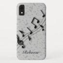 Search for music symbol iphone cases Black