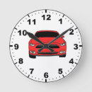 Search for racing car clocks Red