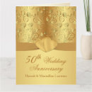 Search for wedding anniversary cards Gold