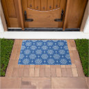 Search for blue snowflakes christmas doormats Winter