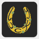 Search for lucky horseshoe stickers Gold