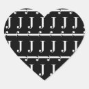 Search for initial j stickers Modern