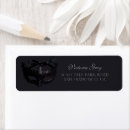 Search for silver black return address labels Modern
