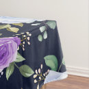 Search for purple black tablecloths Floral