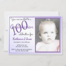Search for 100 year celebration invitations Centenarian