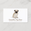 Search for pug business cards Veterinary