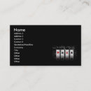 Search for gamble business cards Red
