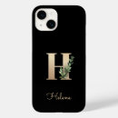 Search for letter h iphone cases Botanical