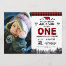 Search for buffalo plaid birthday invitations Lumberjack party