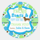 Search for puppy baby shower stickers Thank you