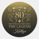 Search for happy 80th birthday stickers For her