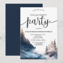 Search for nature engagement party invitations Pine tree
