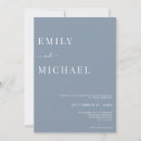 Search for dusty blue wedding invitations Spring summer fall