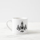 Search for chandelier mugs Black and white