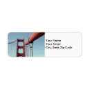 Search for san francisco return address labels Golden gate bridge