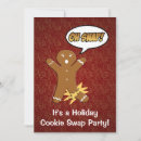 Search for gingerbread man invitations Oh snap