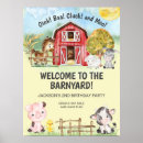 Search for barn birthday party posters Cow