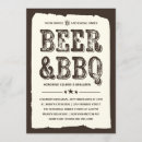 Search for beer rehearsal dinner invitations Barbecue