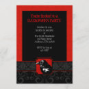 Search for red halloween invitations Crow